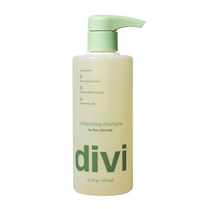 Divi Volumizing Shampoo for Women and Men – Lightweight Volume Shampoo for Fine Hair – Formulated to Cleanse, Nourish and Balance the Scalp