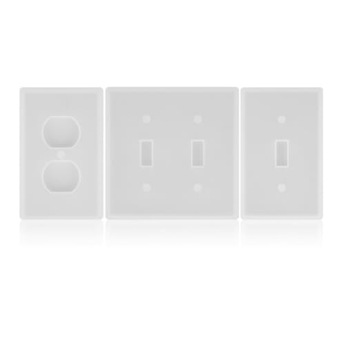 Socket Cover Mold Epoxy Crafts Making Home Decor