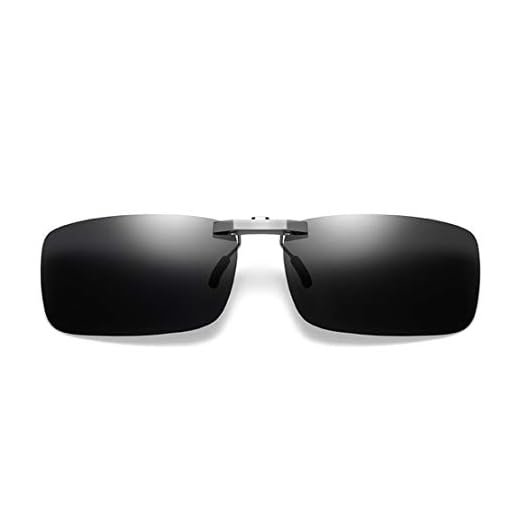 DAUCO Clips Gafas de Sol Polarizadas Gafas de conducción nocturna,Gafas de computadora luz azul,Clip en lentes,gafas de nocturna,polarizada fotocrómica,protectoras UV400