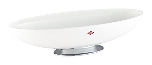 Wesco Obstschale/Brotkorb, Metall, Weiß, Einheitsgröße
