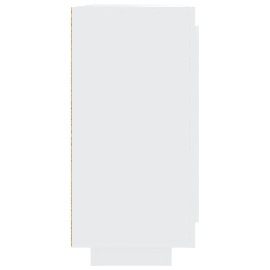 Credenza,Mobiletto Multiuso Madie moderne soggiorno Con scomparti Per Sala da Pranzo Salotto Corridoio Cucina Bianca 92x35x75 cm in Legno Multistrato