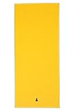 Lands' End Cs Velour Solid Beach Towel Sunlight Yellow No SzRegular