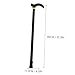 Hemoton Djustable Hiking Pole for Men Collapsible Walking Stick Aluminum Alloy for Stairs Climbing Assist