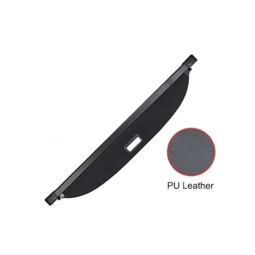 Cubierta de maletero para VW Tiguan 5N (2009-2016) retráctil en cuero 2