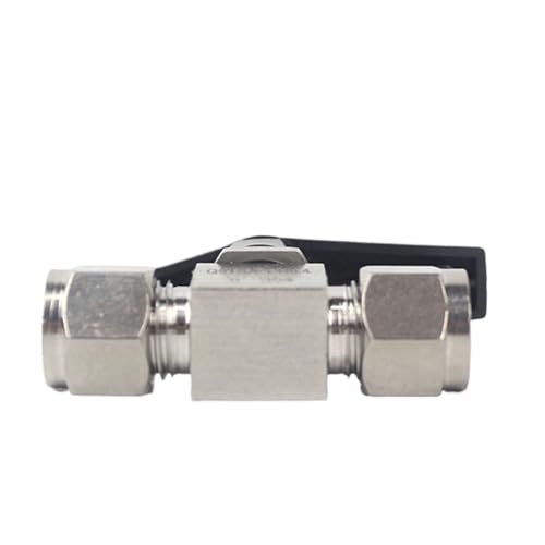 Válvula de bola anti-fugas de 8mm para tubería de cobre y panel recto 4