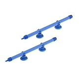 Milisten 2 Piezas Barra Difusora de Oxígeno para Acuario Azul Tira de Burbujas para Pecera Tubo de Piedra de Aire Flexible para Incrementar Oxígeno y Decoración Acuática