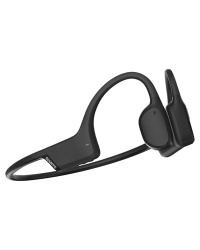 SUUNTO Sonic - Auriculares de conducción ósea inalámbricos, Auriculares Deportivos Confort con Orejas Libres, Bluetooth 5.2, IP55 Impermeable a Prueba de Agua, 10H de autonomía, Ideal para Correr en