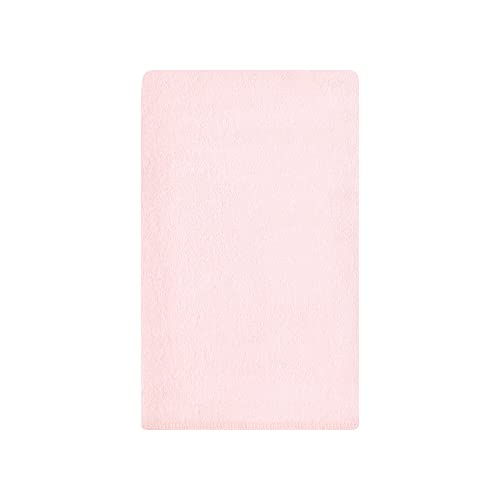 Image of Hudson Baby Unisex Baby Cotton Flannel Burp Cloths, Blush Rose, One Size