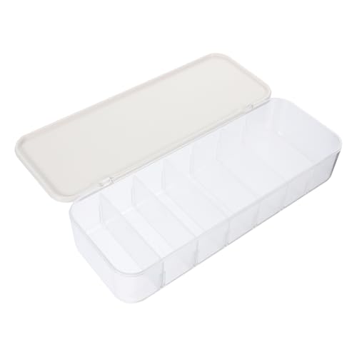 ANDRESLAD Caja organizador cables organizador de cables contenedores transparentes cable de extensión con múltiples salidas esconder soporte para cable organizador de cable de carga páginas