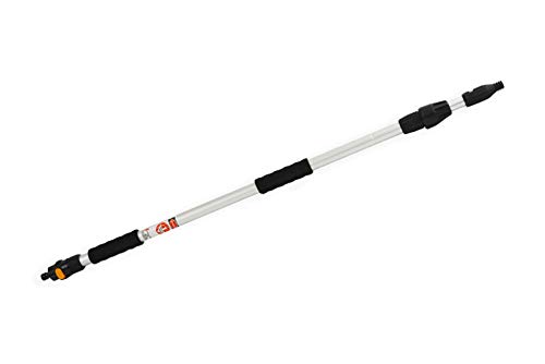 Carcarez Flow Thru Dip Car Wash Brush With 68" Long Aluminum Adjustable Pole For Auto Rv Truck Boat Camper Exterior Washing Cleaning, Yellow #TOP2