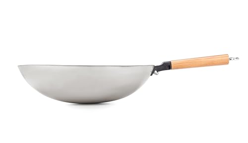 Wok Valtcan Titanium 14" 2mm sin recubrimiento 3 lbs miniatura 2