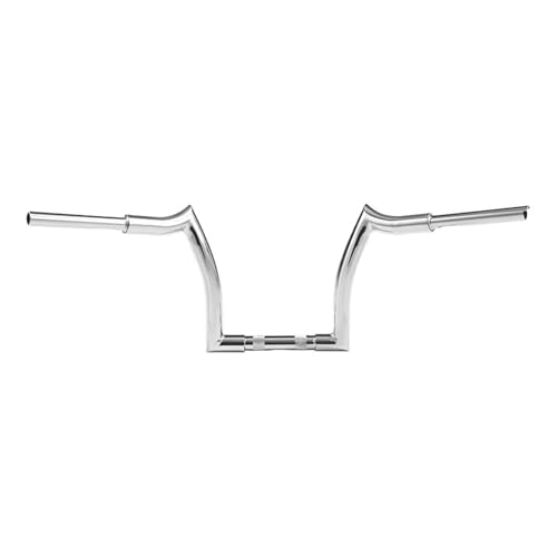 Guidon moto Ape Hanger 1.25" chrome 10" pour Sportster XL883 XL1200