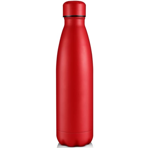 Volhoply 25oz Insulated Water Bottle 1/2/4 Pack, Double Wall Stainless Steel Vacuum Bottles, Keeps...