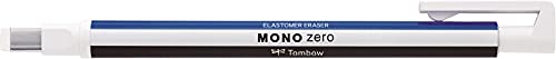 Tombow Mono Zero Eraser, 2.5mm Rectangle Tip Pen-Style Eraser & 2 Packs (4 Pieces) of Refills Value Set