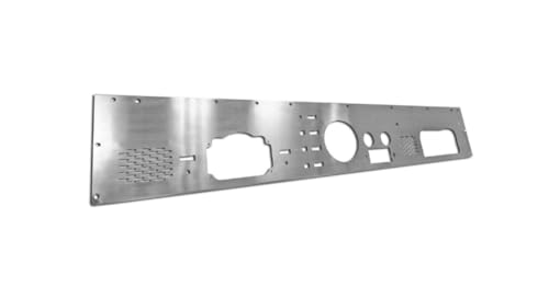 Rugged Ridge | Dash Panel, Pre-Cut Holes, Stainless Steel | 11144.12 | Fits 1976-1986 Jeep CJ