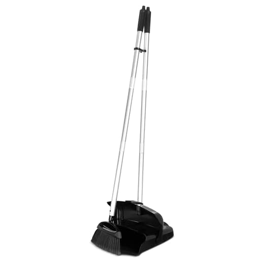 Versatile Dust Pan and Broom Set