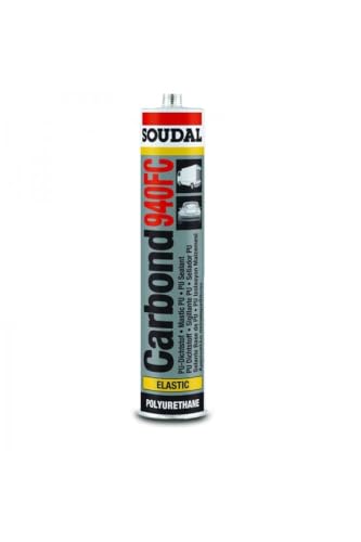 Carbond 940FC Poliüretan Çelik Mastik, Elastik, 280 ml, Gri