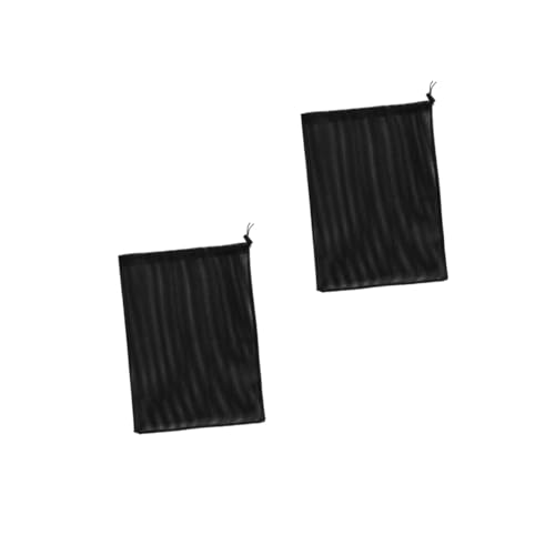 UPKOCH 2pcs Pump Bag Durable Mesh Screen for Aquarium Use Convenient Drawstring Closure Versatile for Rings and for Fish Tank Filtration