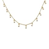 Collana da donna 100% realizzata da lavoratori professionisti, accuratamente lavorata e confezionata singolarmente. La scelta migliore per compleanni, anniversari, festività, lauree, Natale, San Valentino e altre occasioni.