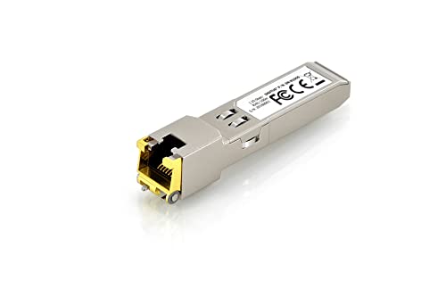 Transceptor Mini-GBIC de 1250 Mbit/s para optimizar la velocidad de transferencia en cobre