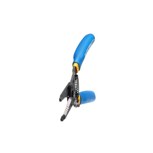 Cortador e descascador de fios Klein Tools 11055, azul/amarelo