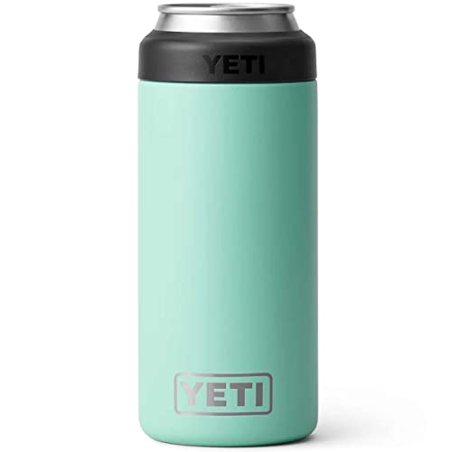 YETI Rambler Colster Slim, Stainless Steel Can Insulator, Seafoam, 250 ml, 250ml