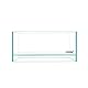LANDEN Glas-Luft-Aquarium-Tank, Multi-SceneLandschafts-Aquarium, randlos, eisenarmer, Flacher Tank, B 27 x T 27 x H 12 cm, 5 mm Dicke