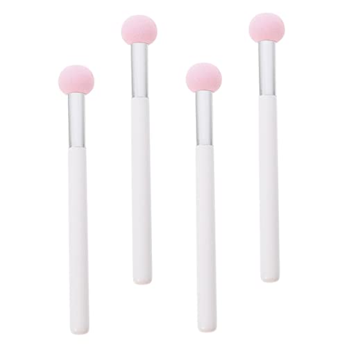 FRCOLOR 4pcs Mushroom Head Makeup Sponge Soft Non Blending Sponges for Liquid Foundation Concealer and Smooth Application Skin Friendly Beauty Tools for Women