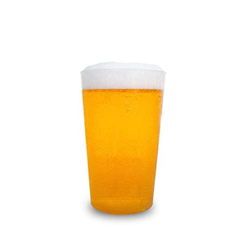 40 bicchieri da 400 ml, trasparenti, resistenti, in plastica PP. Made in Germany da Silverkitchen ®