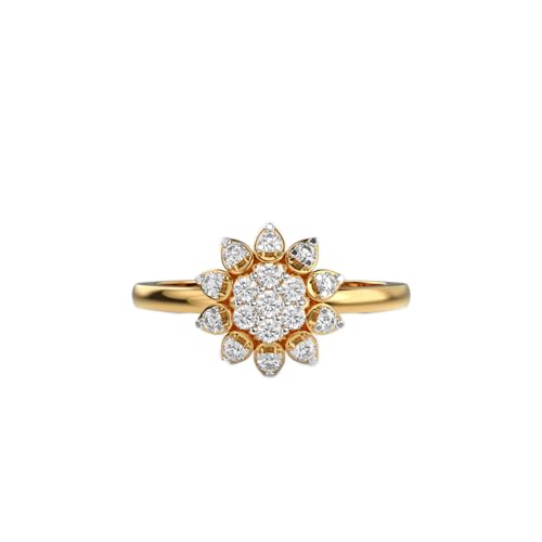 Bague moissanite argent sterling 925 plaqué or alliance demi éternité ronde femme