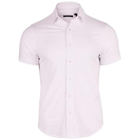 BRAVE SOUL Mens Short Sleeve Casual Shirt Cover
