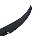 Gloss Black Rear Spoiler Wing Trunk Lip Compatible with 2007-2014 BMW 3 Series 328i 335i E93 Convertible, M4 Style Tape On