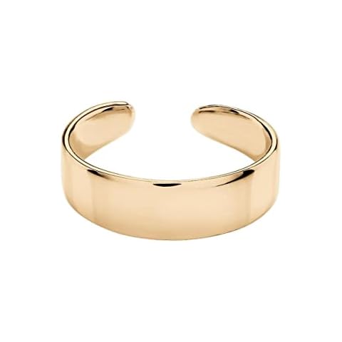 Adjustable 9ct Yellow Gold Toe Ring Cover