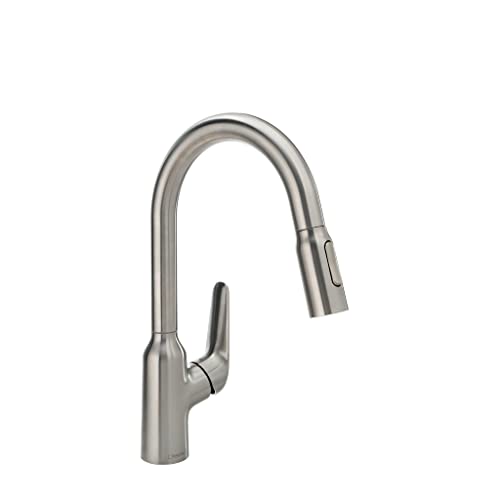 hansgrohe Focus N Stainless Steel Bar Faucet