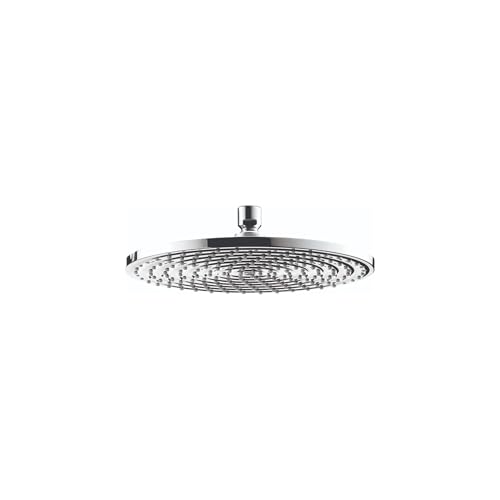 hansgrohe Raindance S 9-inch Showerhead Easy Install Modern 1-Spray RainAir Air Infusion with Airpower with QuickClean in Chrome, 27474001