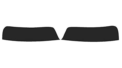 The Tint Effect Precut Window Tint Kit Compatible with Ram 1500 Quad Cab Truck (2009-2018) 4th Generation (Includes: Front Windshield Visor precut in 15%) Automotive Film