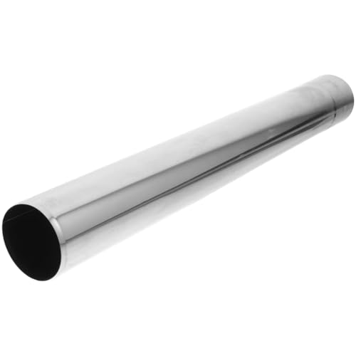 GALPADA Tuyau de Conduit de Cheminée en Acier Inoxydable 60x50 Cm pour Poêle à Bois de Camping, Diamètre 2,36 Pouces, Évacuation Fumée Extérieure, Système Stable pour Poêles et Tentes