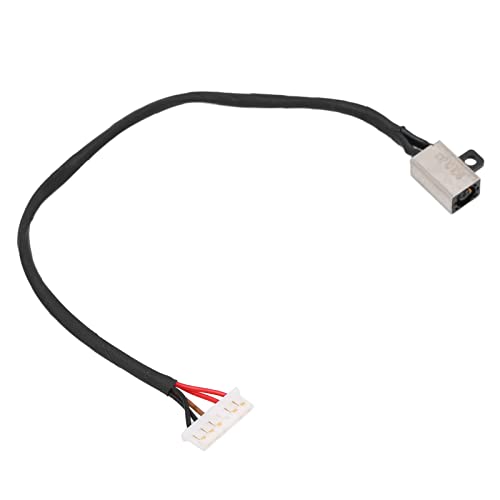 Substituição do cabo de alimentação CC fino com acabamento em metal portátil leve para Dell