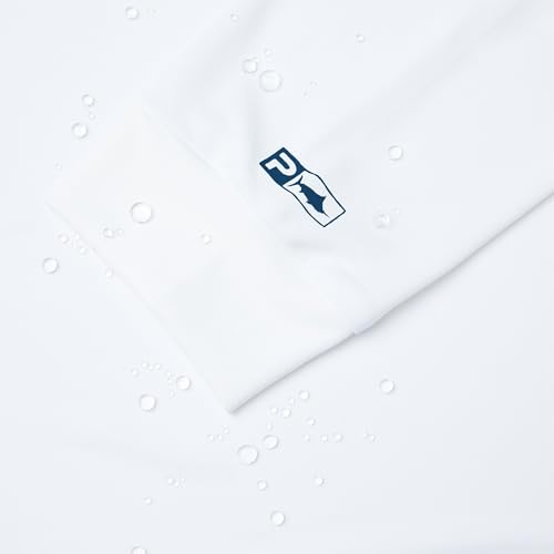 PELAGIC Apparel Men's Aquatek Gyotaku Octopus Hooded Fishing Shirt3