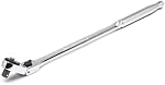 GEARWRENCH 1/4" Drive 72 Tooth Quick Release Locking Flex Slim Head Ratchet, 12" - 81030