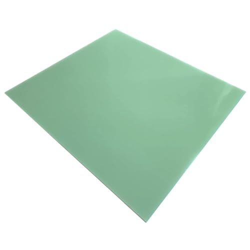 FEVKFTXF 1pc Epoxy Board, G10 FR4 Fiberglass Board, Light Green Epoxy Board 3240 Epoxy Resin Board, FR-4 Fiberglass 3D Printer 0.5/1/1.5/2/3/4/5mm Thick.(0.5mm,400x400mm)