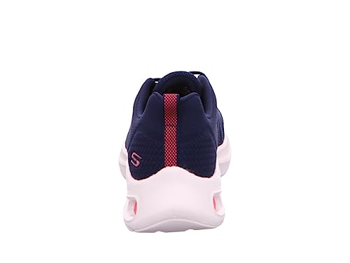 Skechers Women's Sneaker, Navy Knit, 5