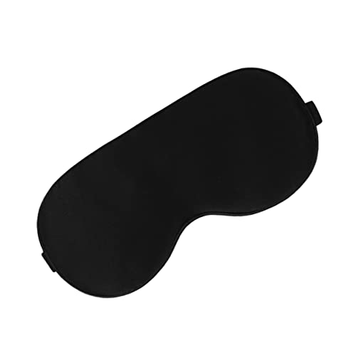 minkissy AC}XN silk eye mask eye patch q̖ qp̖ډB fpȕǂ̋ VN ʂ݃ACJo[ Q s X[vXgpb` Black