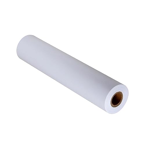 Veemoon Roll Drawing Paper Roll Versatile White Sketch Paper for Crafts Art Projects and School Use for Crayons Markers Colored Pencils and Paint