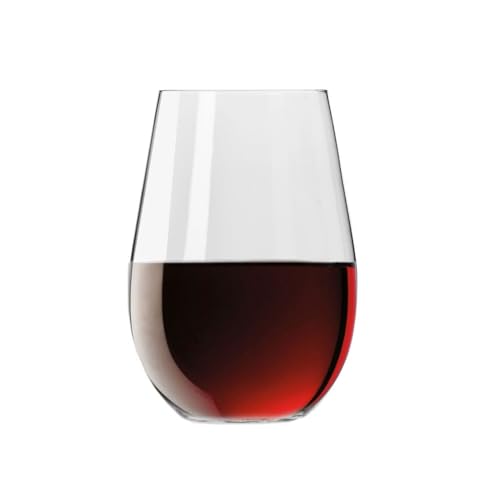 Image of Krosno Wine Glasses Set of 6, 19.6 oz, Harmony Collection