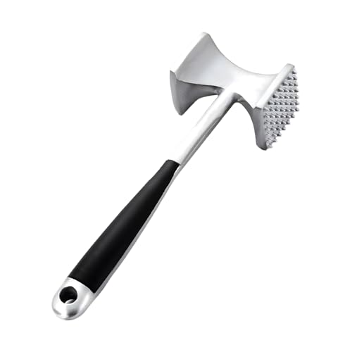 NEXROLA Martillo Carne, Mazo para Carne, Ablandador de Carne, Martillo para Carne, Doble Cara, Antideslizante, para Escalope, Filetes, Bistec, Pollo
