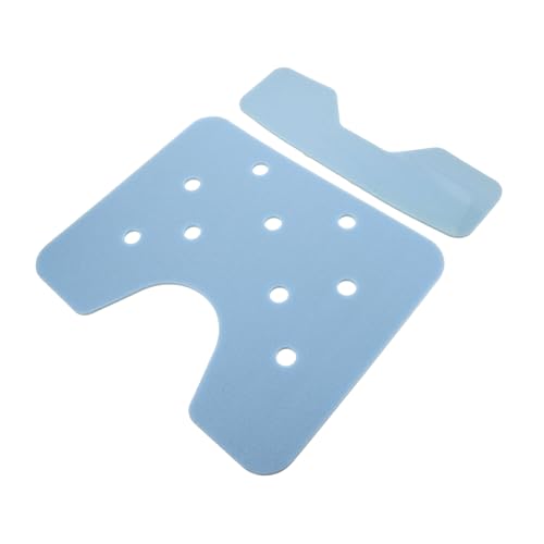 Gogogmee Seat Pad 2 Pack Anti-Slip Waterproof Breathable for Shower Bench Bath Chair Toilet Se