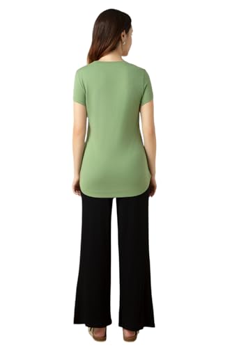 Image of Van Heusen Women's Cotton Regular Fit T-Shirt