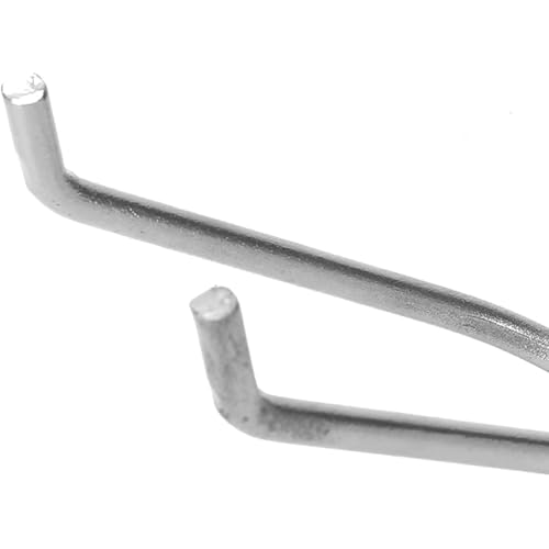 BAAQII 2 Pcs Paint Spray Gun Holder Stand for Gravity Feed Cup HVLP Wall Mounted Hook Booth Cup, Silver Sprayer Stand for Wall Bench Paint - Image 7