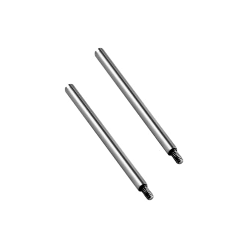 HiCycle2 Replacement screw Pins For Cartier Santos 2 pcs Watch Strap Lug Screw Pins 316L Stainless For 20mm 23mm Strap (23mm watch bands)